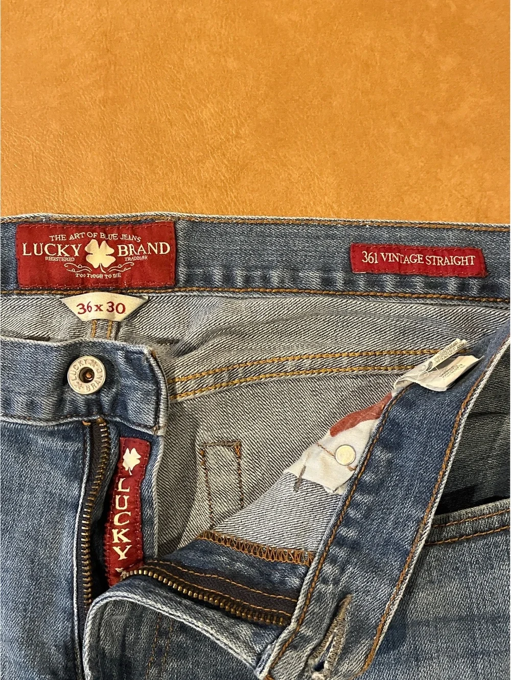 Lucky Brand 361 Vintage Straight Jeans (Men’s 36x30)